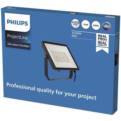 Philips - LED Екстериорен прожектор PROJECTLINE LED/150W/230V IP65 4000K
