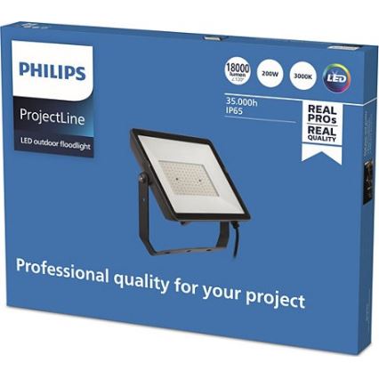 Philips - LED Екстериорен прожектор PROJECTLINE LED/200W/230V IP65 3000K