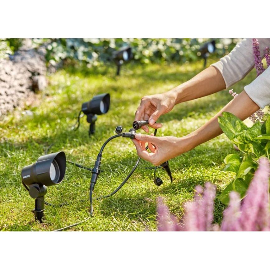 Philips - LED Екстериорен спот LED/24W/230V 2700K IP44
