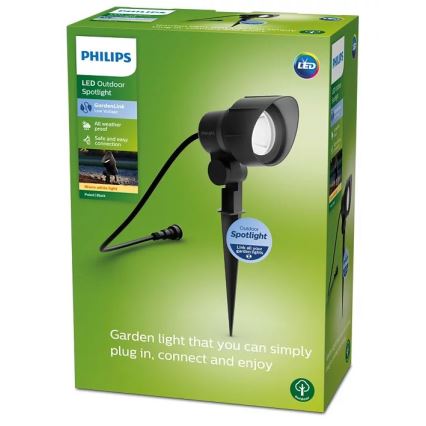 Philips - LED Екстериорен спот LED/6W/12V 2700K IP44