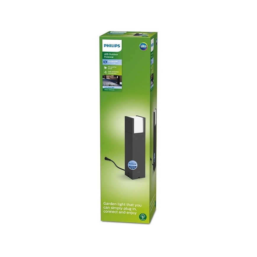 Philips - LED Екстериорна лампа LED/6W/12V 4000K 2700K IP44