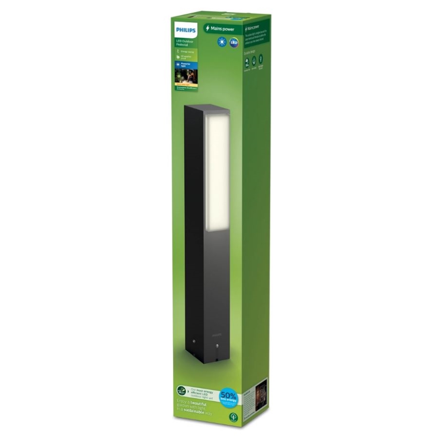 Philips - LED Екстериорна лампа STRATOSPHERE LED/3,8W/230V 42 см 2700K IP44
