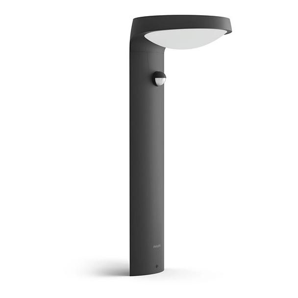 Philips - LED Екстериорна лампа със сензор LED/9W/230V 4000K IP44