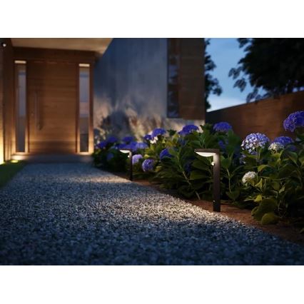 Philips - LED Екстериорна лампа със сензор LED/9W/230V 2700K IP44