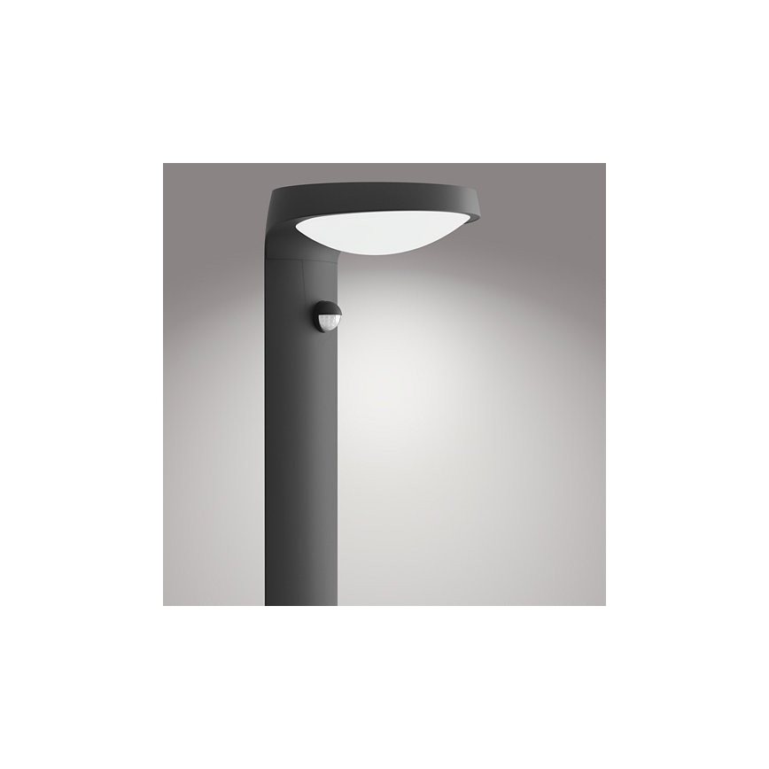 Philips - LED Екстериорна лампа със сензор LED/9W/230V 4000K IP44