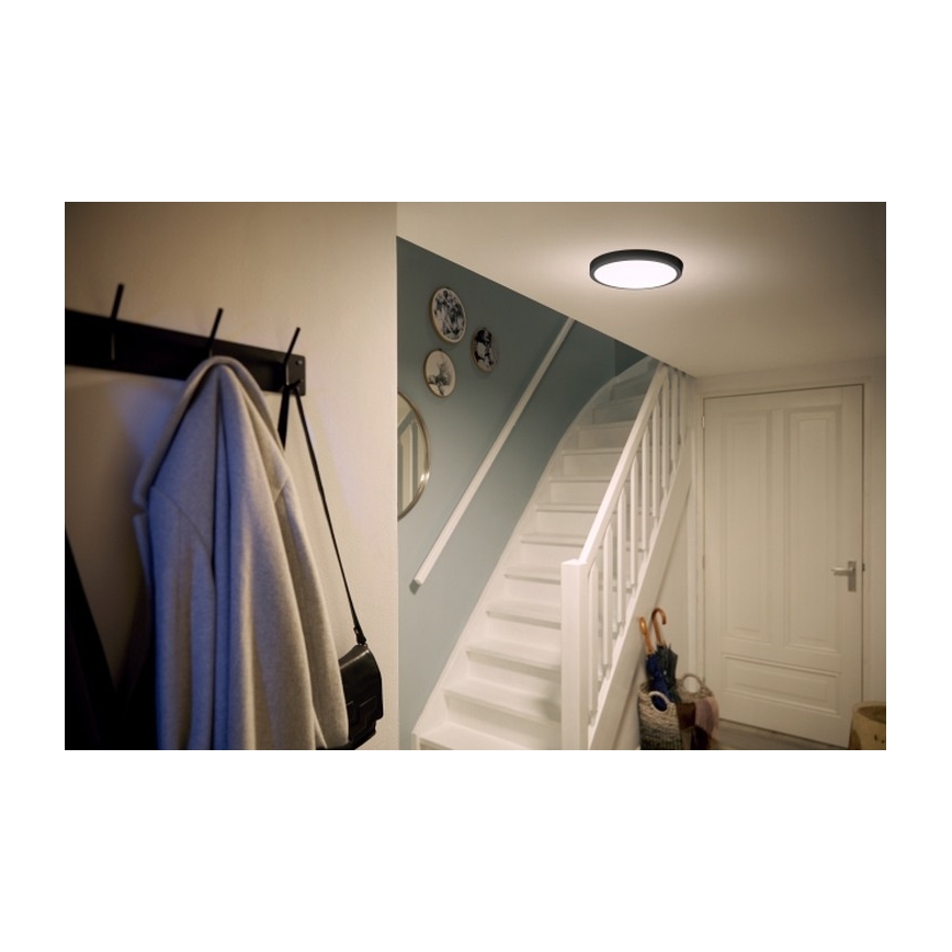 Philips - LED Лампа LED/12W/230V 2700K черна