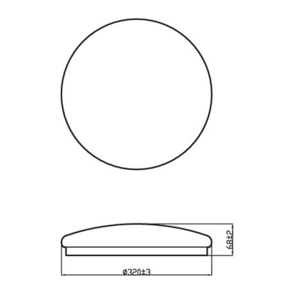 Philips - LED Лампа MOIRE LED/17W/230V