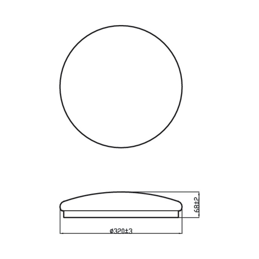 Philips - LED Лампа MOIRE LED/17W/230V