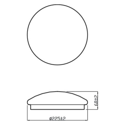 Philips - LED Лампа MOIRE LED/6W/230V