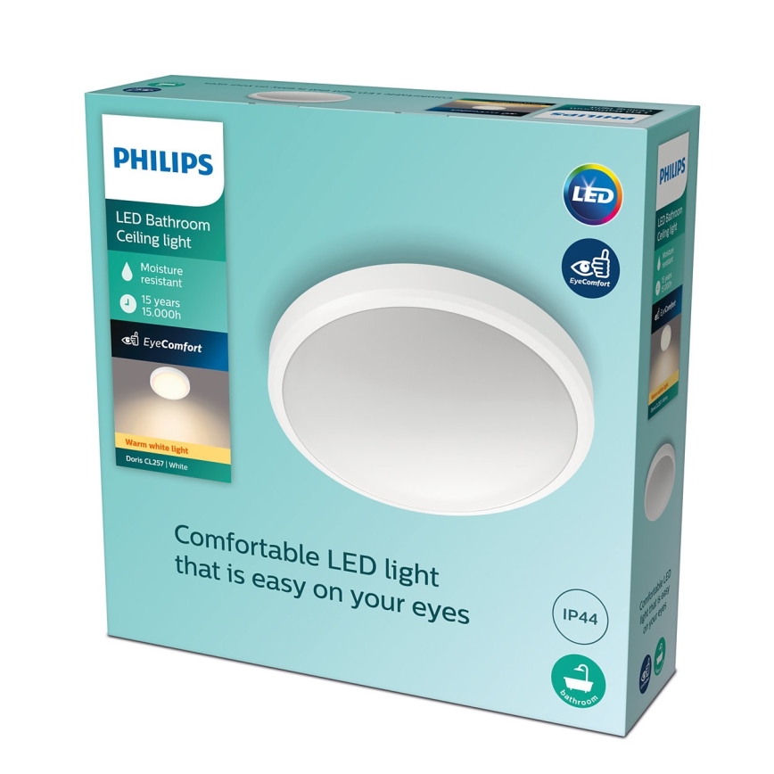 Philips - LED Лампа за баня LED/17W/230V 2700K IP44