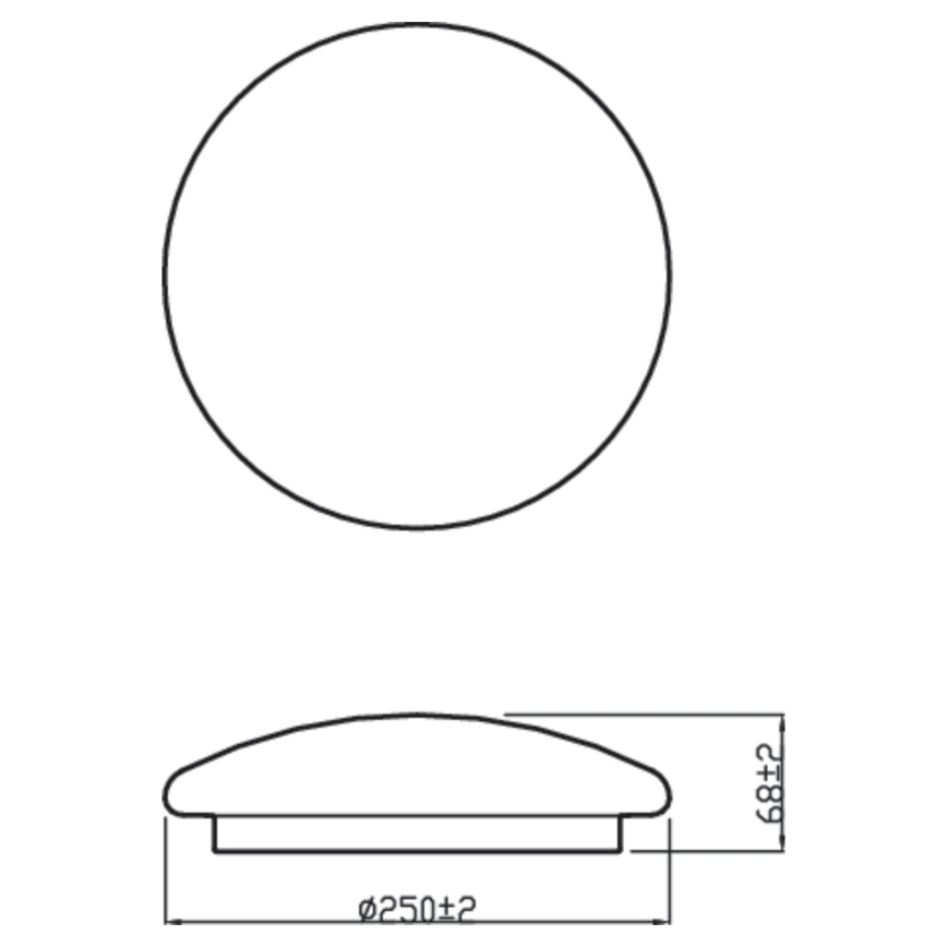 Philips - LED Лампа за таван MOIRE CL200 LED/10W/230V