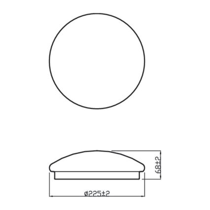 Philips - LED Лампа за таван MOIRE CL200 LED/6W/230V