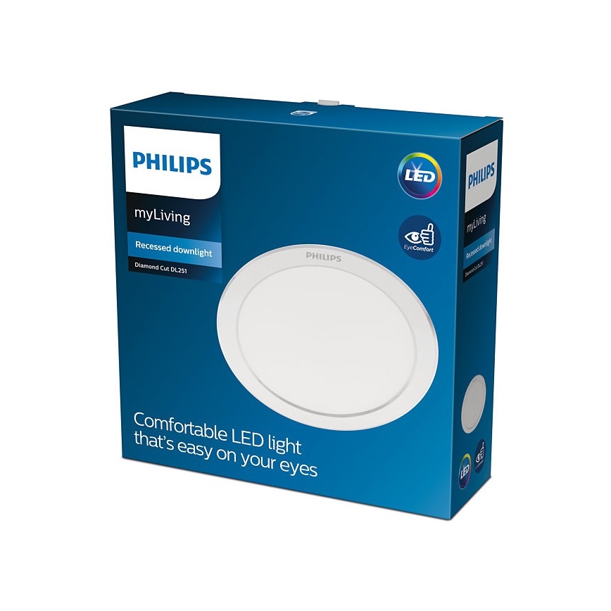Philips - LED Лампа за вграждане LED/17W/230V 3000K