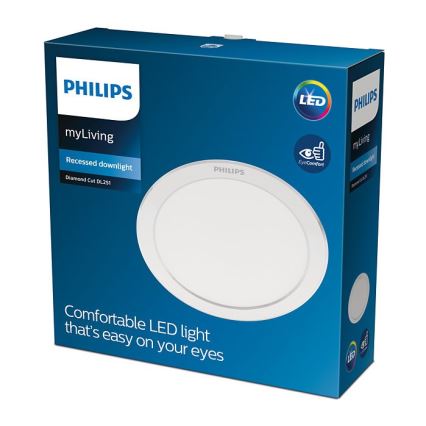 Philips - LED Лампа за вграждане LED/17W/230V 4000K