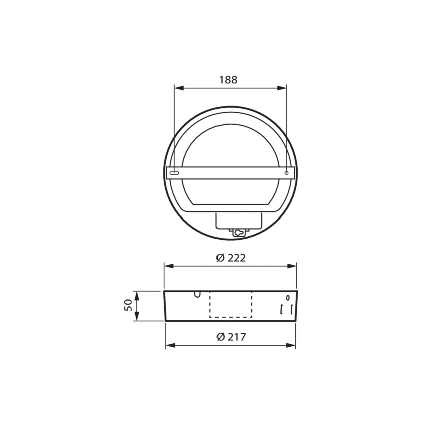 Philips - LED Осветление за тавана на банята LED/21W/230V IP44 3000K