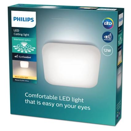 Philips - LED Плафониера LED/12W/230V 2700K