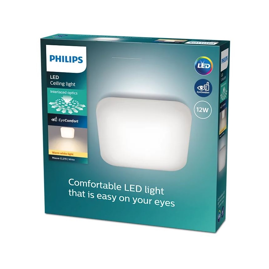 Philips - LED Плафониера LED/12W/230V 2700K