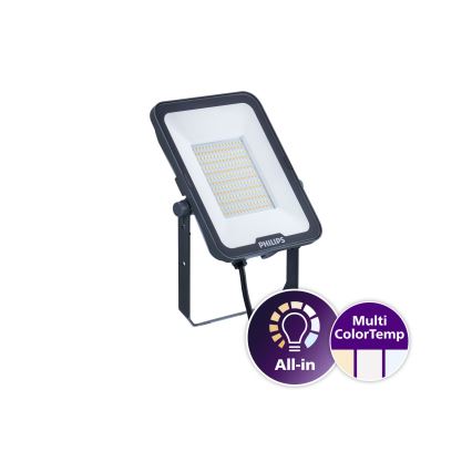 Philips - LED Прожектор LEDINAIRE ALL-IN LED/70W/230V 3000/4000/6500K IP65 антрацит