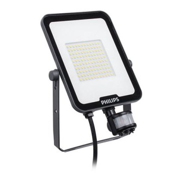Philips - LED Прожектор със сензор LED/50W/230V 4000K IP65