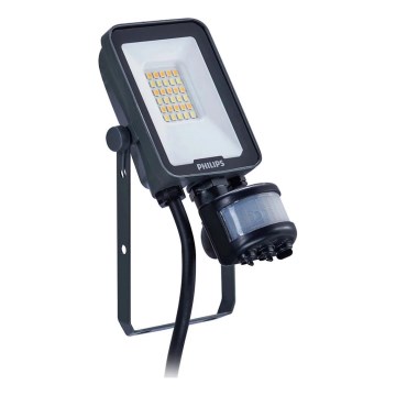 Philips - LED прожектор със сензор за движение и за здрач LEDINAIRE ALL-IN LED/10W/230V 3000/4000/6500K IP65
