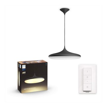 Philips - LED регулируема висяща лампа на кабел Hue CHER LED/39W/230V + дистанционно управление