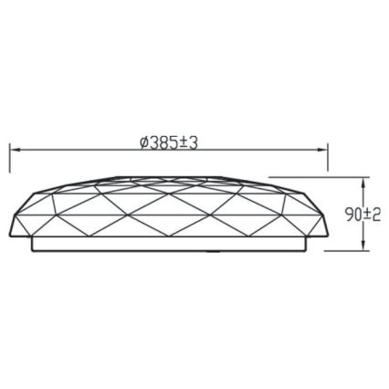 Philips - LED регулируемо таванно осветително тяло LED/23W/230V 2700-6500K + дистанционно управление