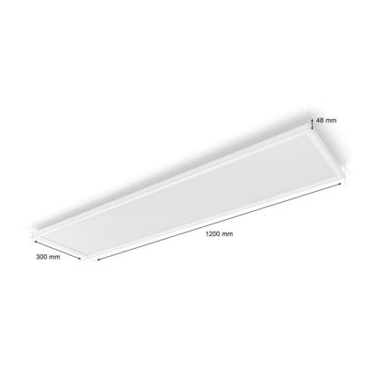 Philips - LED RGB Димируем панел Hue White And Color Ambiance LED/60W/230V 2000-6500K