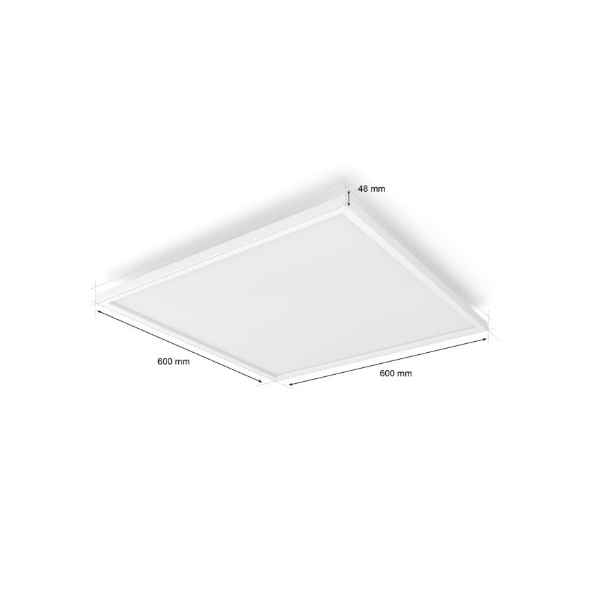 Philips - LED RGB Димируем панел Hue White And Color Ambiance LED/60W/230V 2000-6500K