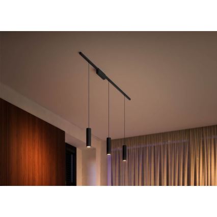 Philips - LED RGB Димируем пендел за релсова система Hue PERIFO LED RGB/5,2W/24V 2000-6500K