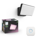 Philips - LED RGB димируем външен прожектор Hue DISCOVER LED/15W/230V 2000-6500K IP44 + Hue bridge