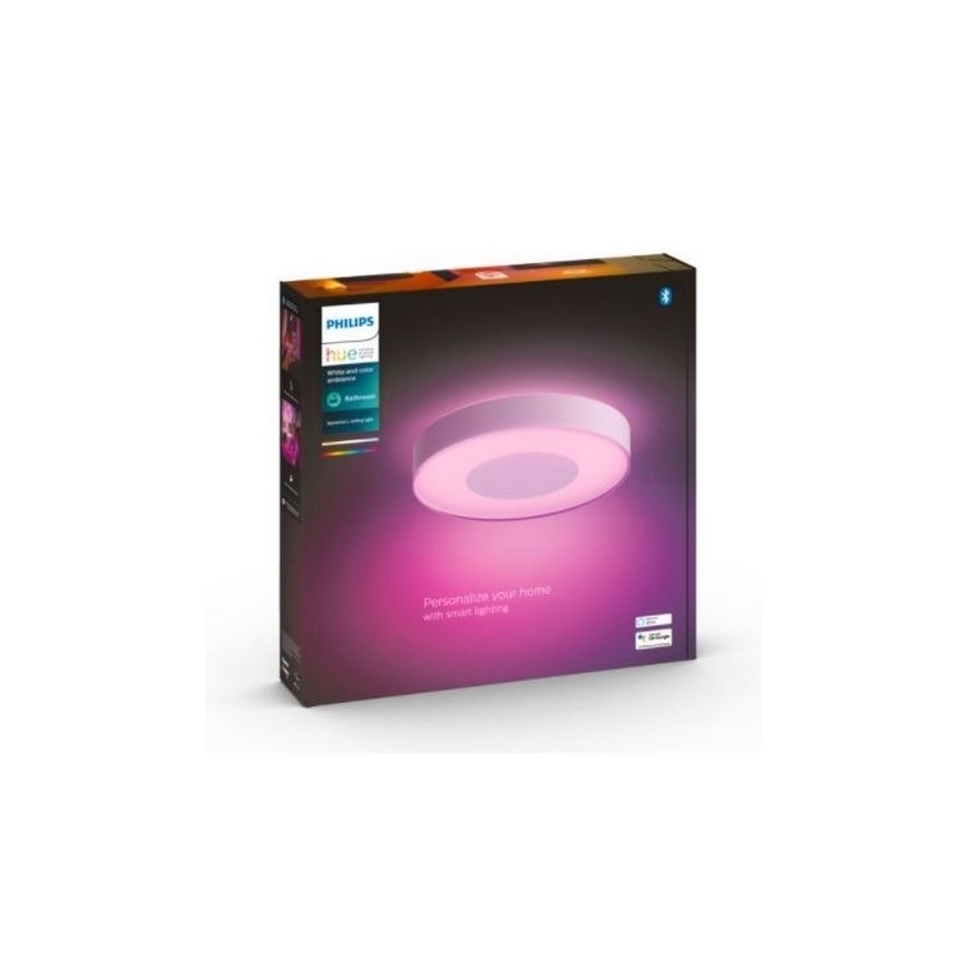 Philips - LED RGB Димируема лампа за баня Hue XAMENTO LED/33,5W/230V IP44 ⌀ 381мм 2000-6500K