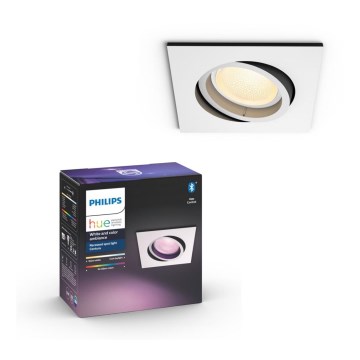 Philips - LED RGB Димируема лампа за вграждане Hue CENTURA 1xGU10/5,7W/230V