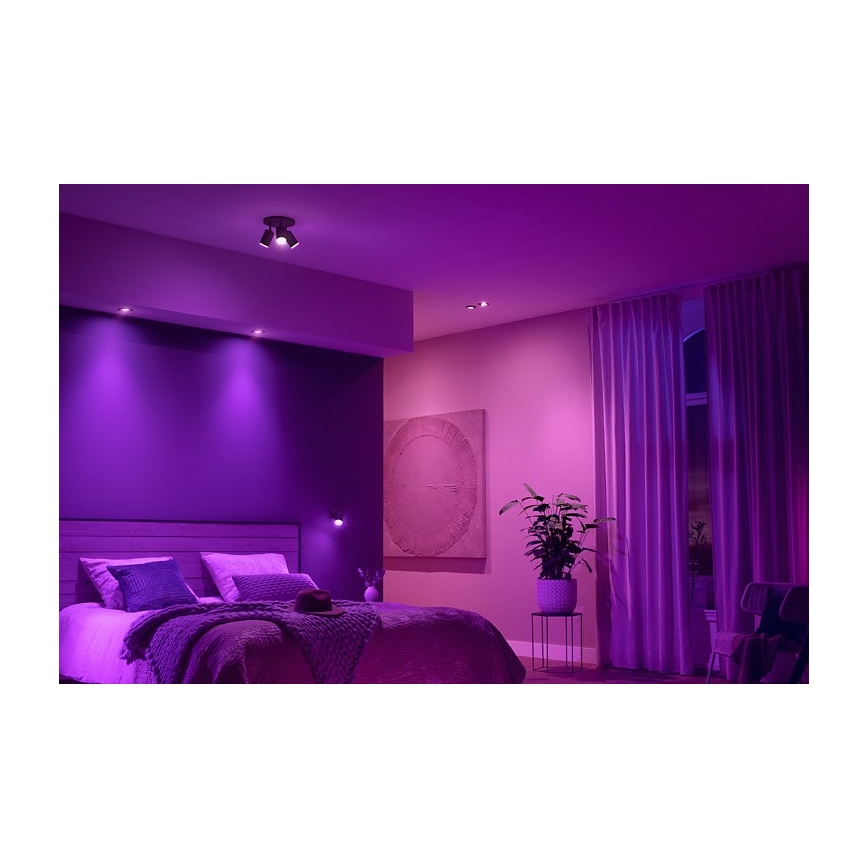 Philips - LED RGB Димируема луничка Hue CENTURA 1xGU10/5,7W/230V 2000-6500K