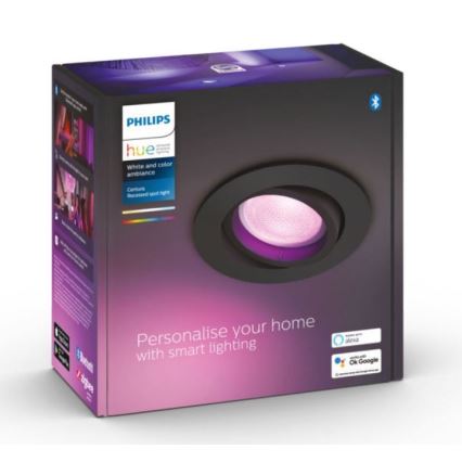 Philips - LED RGB Димируема луничка Hue CENTURA 1xGU10/5,7W/230V 2000-6500K