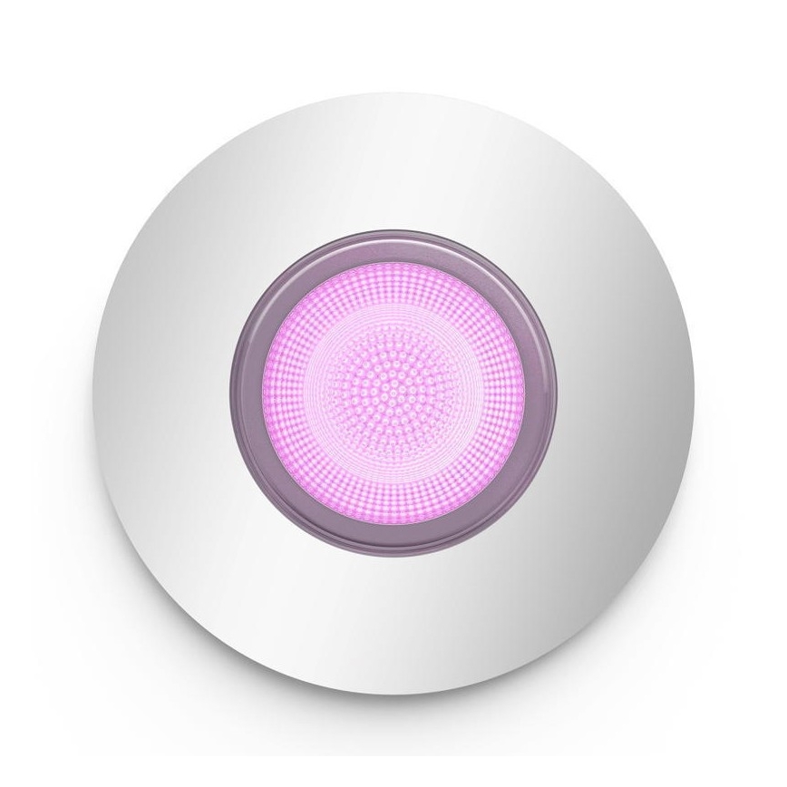 Philips - LED RGB Димируема луничка за баня Hue XAMENTO 1xGU10/5,7W/230V IP44 2000-6500K