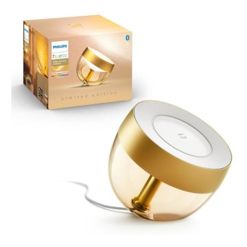 Philips - LED RGB Димируема настолна лампа Hue IRIS LED/8,2W/230V 2000-6500K златиста