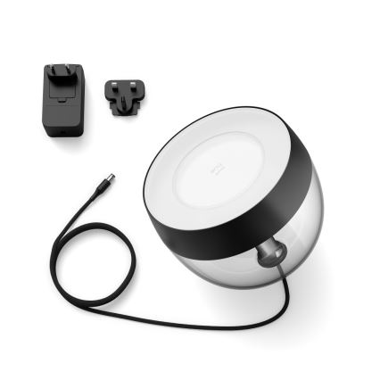Philips - LED RGB Димируема настолна лампа Hue IRIS LED/8,2W/230V 2000-6500K черна