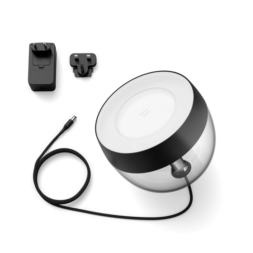 Philips - LED RGB Димируема настолна лампа Hue IRIS LED/8,2W/230V 2000-6500K черна