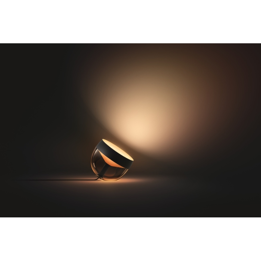 Philips - LED RGB Димируема настолна лампа Hue IRIS LED/8,2W/230V 2000-6500K черна