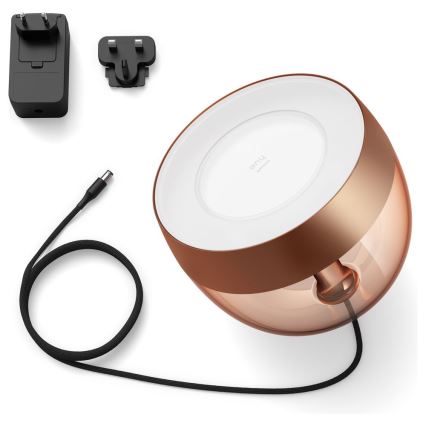 Philips - LED RGB Димируема настолна лампа Hue IRIS LED/8,2W/230V 2000-6500K медна