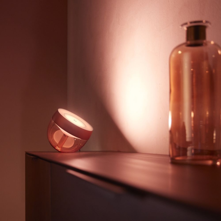 Philips - LED RGB Димируема настолна лампа Hue IRIS LED/8,2W/230V 2000-6500K медна