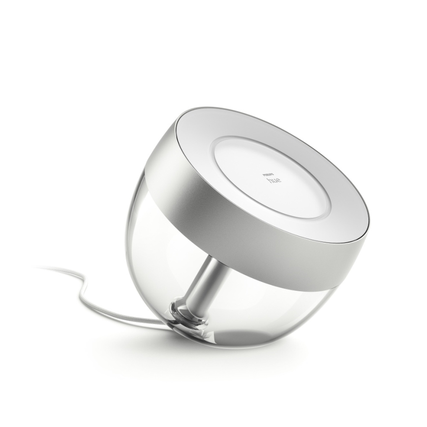 Philips - LED RGB Димируема настолна лампа Hue IRIS LED/8,2W/230V 2000-6500K сребриста