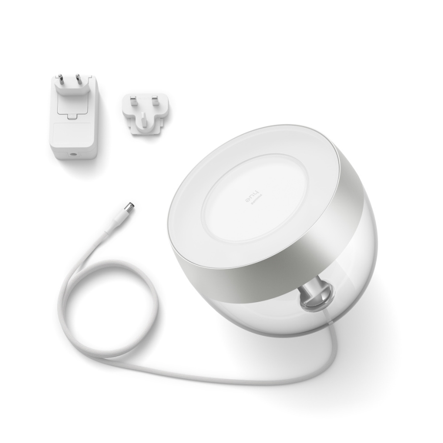Philips - LED RGB Димируема настолна лампа Hue IRIS LED/8,2W/230V 2000-6500K сребриста