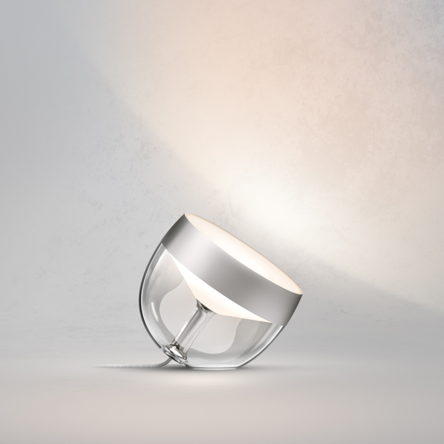 Philips - LED RGB Димируема настолна лампа Hue IRIS LED/8,2W/230V 2000-6500K сребриста