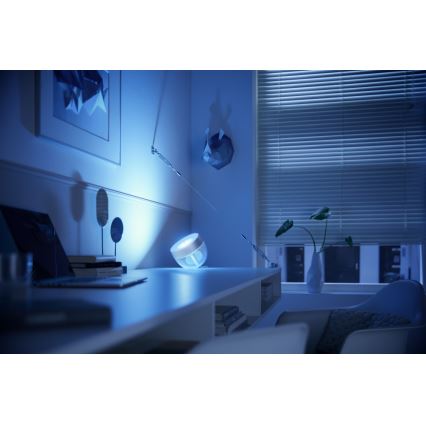 Philips - LED RGB Димируема настолна лампа Hue IRIS LED/8,2W/230V 2000-6500K сребриста