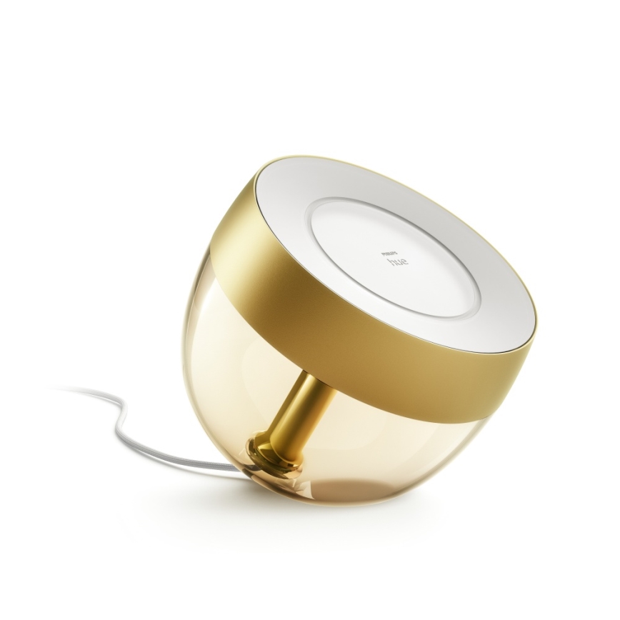 Philips - LED RGB Димируема настолна лампа Hue IRIS LED/8,2W/230V 2000-6500K златиста