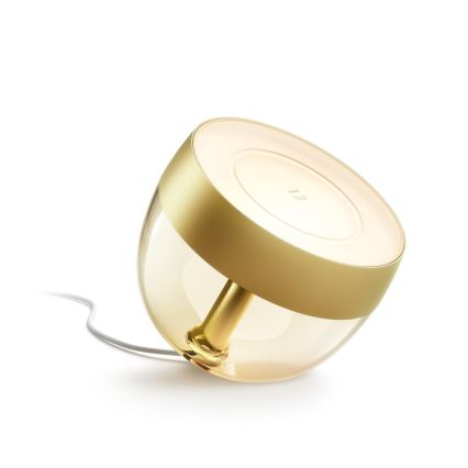 Philips - LED RGB Димируема настолна лампа Hue IRIS LED/8,2W/230V 2000-6500K златиста