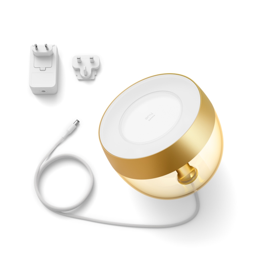Philips - LED RGB Димируема настолна лампа Hue IRIS LED/8,2W/230V 2000-6500K златиста