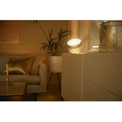 Philips - LED RGB Димируема настолна лампа Hue IRIS LED/8,2W/230V 2000-6500K златиста