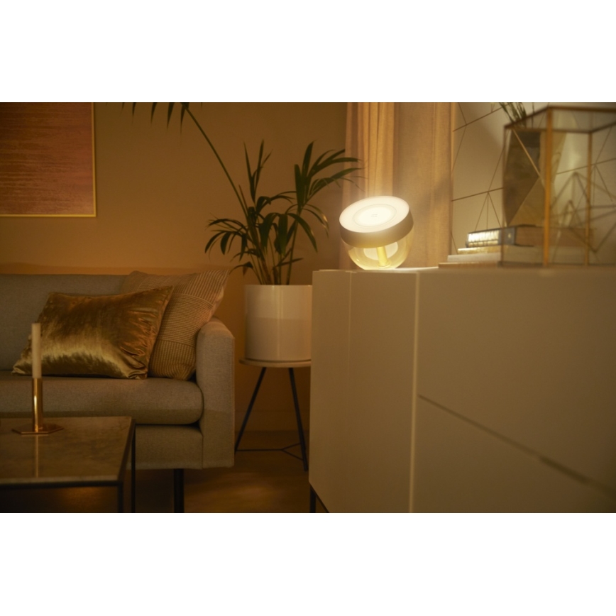 Philips - LED RGB Димируема настолна лампа Hue IRIS LED/8,2W/230V 2000-6500K златиста